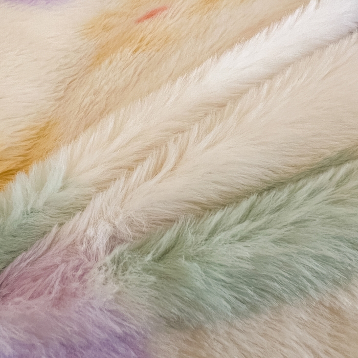 91家纺网 家纺一手货源 找家纺 一比一家纺 2025新款亲肤舒适兔毛绒兔兔绒牛奶绒四件套 紫色花语