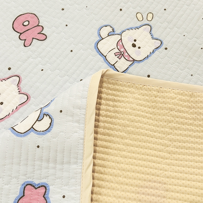 91家纺网 家纺一手货源 找家纺 （总）拾小柒 2025年新款夹棉防滑床盖绗缝褥子床垫保护垫