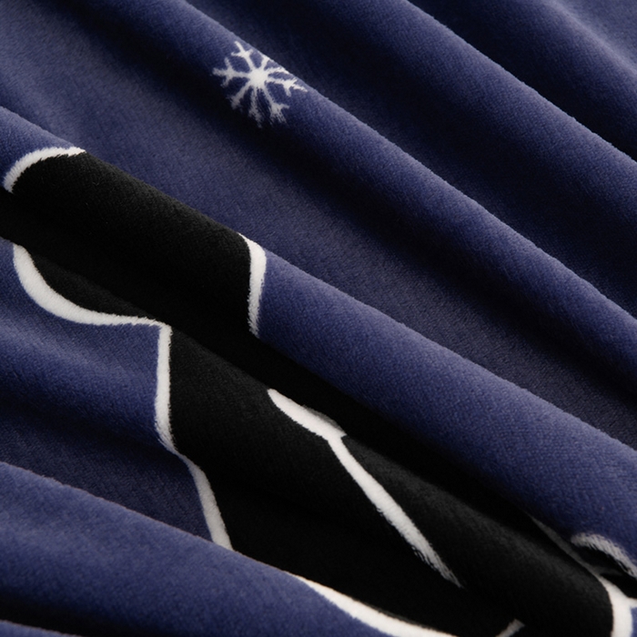 91家纺网 家纺一手货源 找家纺 圣楚家纺 2025新款牛奶绒床裙款四件套 晚安喵喵