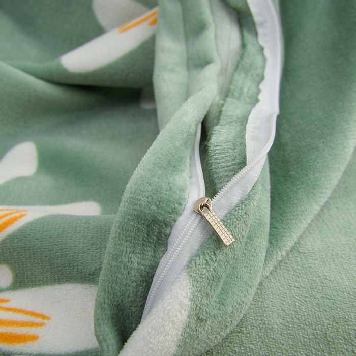 91家纺网 家纺一手货源 找家纺 圣楚家纺 2025新款牛奶绒床裙款四件套 冬日暖阳