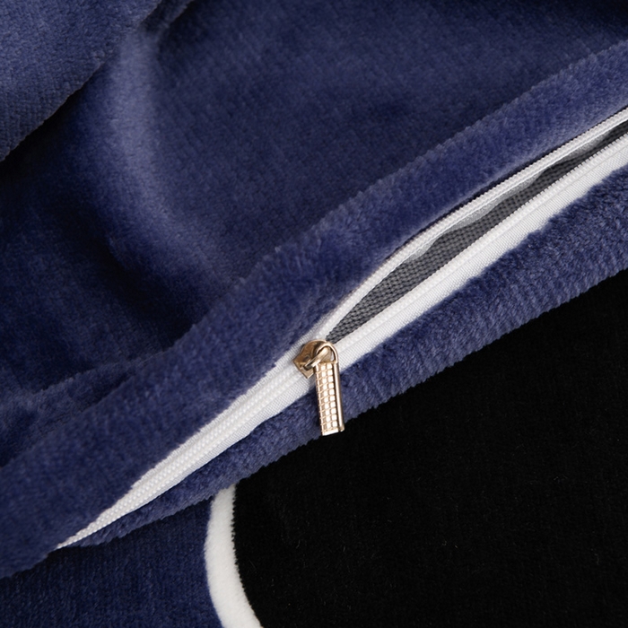 91家纺网 家纺一手货源 找家纺 圣楚家纺 2025新款牛奶绒床裙款四件套 晚安喵喵