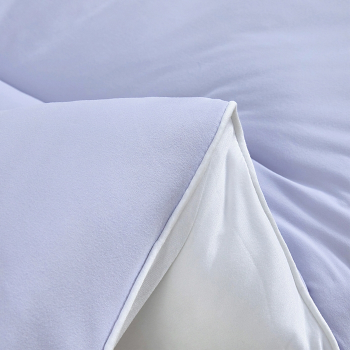 91家纺网 家纺一手货源 找家纺 亿莱鑫 2025新款A类亲肤深睡眠控温抑菌被子被芯冬被 薰衣紫
