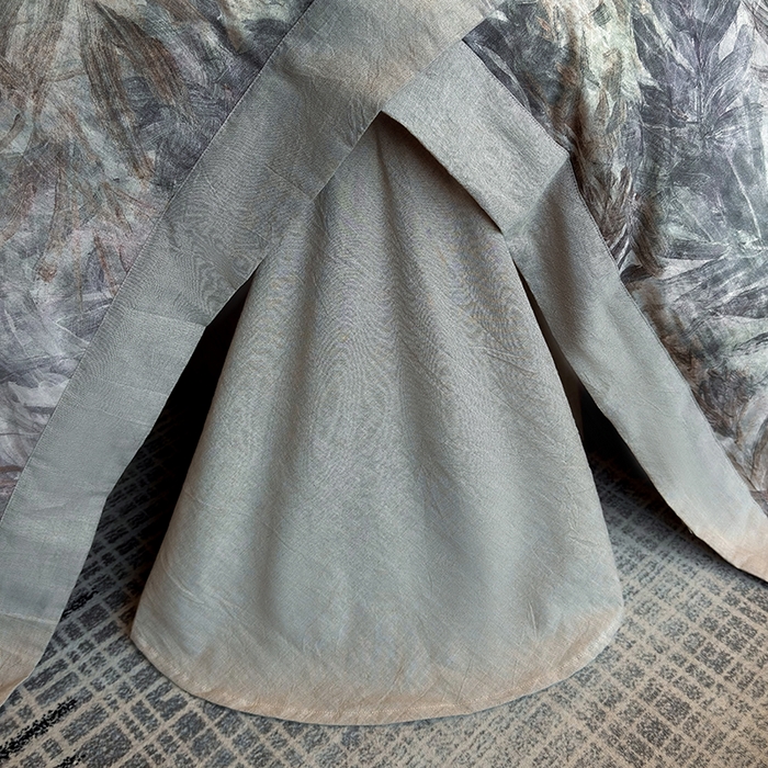 91家纺网 家纺一手货源 找家纺 家居1号 2025新款四季款活性数码印花 纯棉亚麻四件套 南洋焦影-紫色