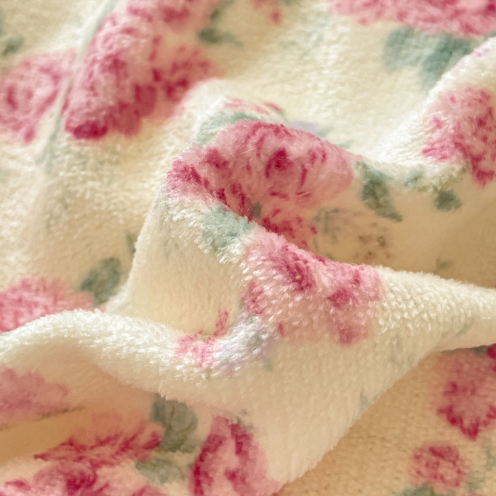 91家纺网 家纺一手货源 找家纺 玉海棠家纺 2025新款A类加厚牛奶绒印花四件套 疏影