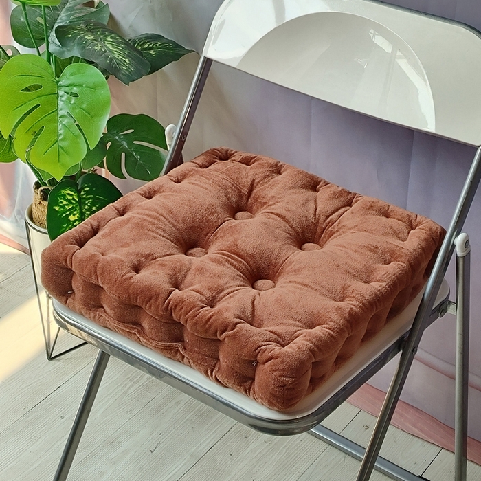 91家纺网 家纺一手货源 找家纺 （总）李帅家居 2025新款水晶绒胖子垫坐垫形藤椅坐垫皮革坐垫圆垫子海绵垫打坐蒲团垫子椅子垫飘窗垫夏季