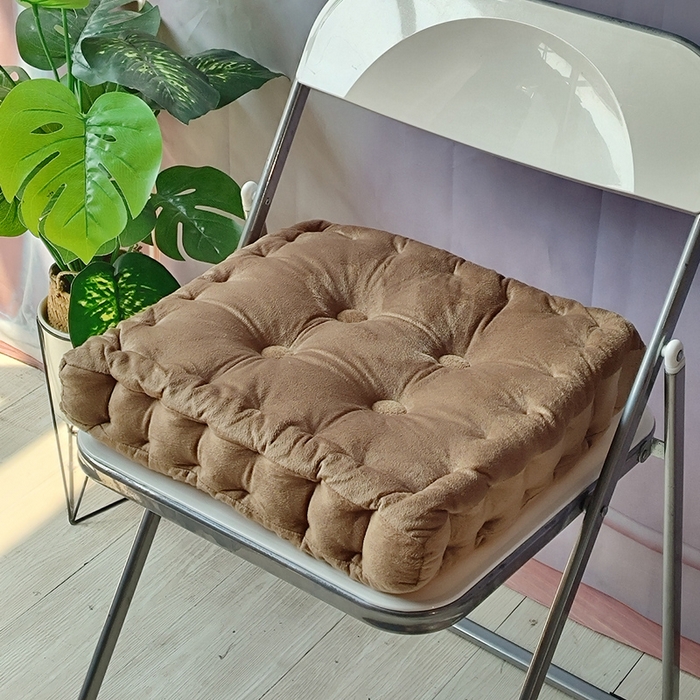 91家纺网 家纺一手货源 找家纺 （总）李帅家居 2025新款水晶绒胖子垫坐垫形藤椅坐垫皮革坐垫圆垫子海绵垫打坐蒲团垫子椅子垫飘窗垫夏季