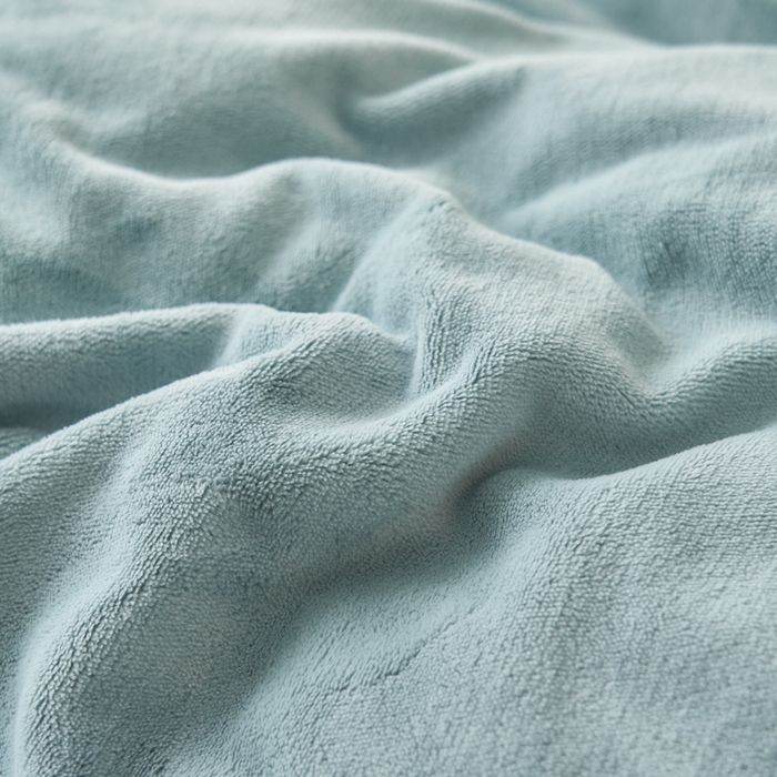 91家纺网 家纺一手货源 找家纺 晨曦家纺 2025新款加厚高克重230克日系简约小包边牛奶绒单被套 简约-宾利蓝灰