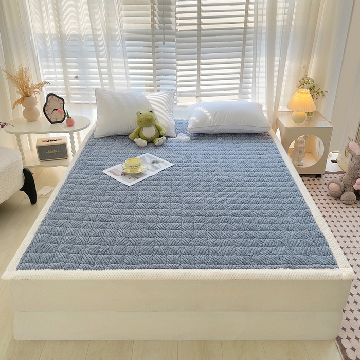 91家纺网 家纺一手货源 找家纺 （总）小叮当家纺仓储工厂店 2025新款绒薄垫系列床护垫床垫垫子-薄垫绒系列