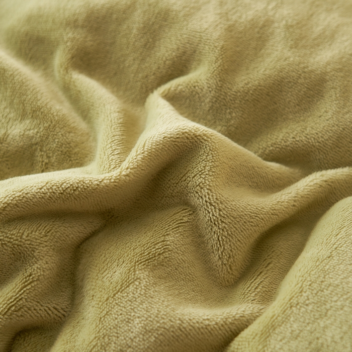 91家纺网 家纺一手货源 找家纺 晨曦家纺 2025新款加厚高克重230克日系简约小包边牛奶绒单被套 简约-浅绿浅灰