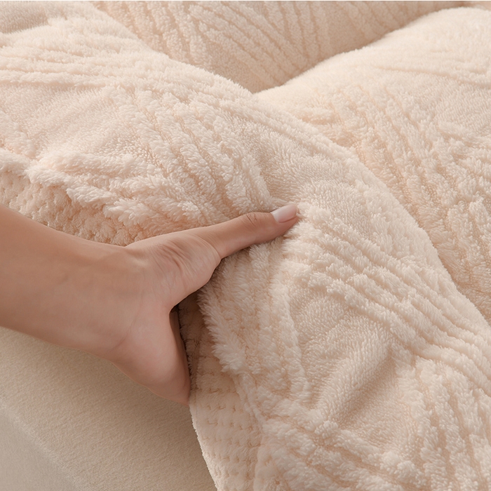 91家纺网 家纺一手货源 找家纺 （总）小叮当家纺仓储工厂店 2025新款亲肤舒适菠萝格系列床垫垫子-菠萝格