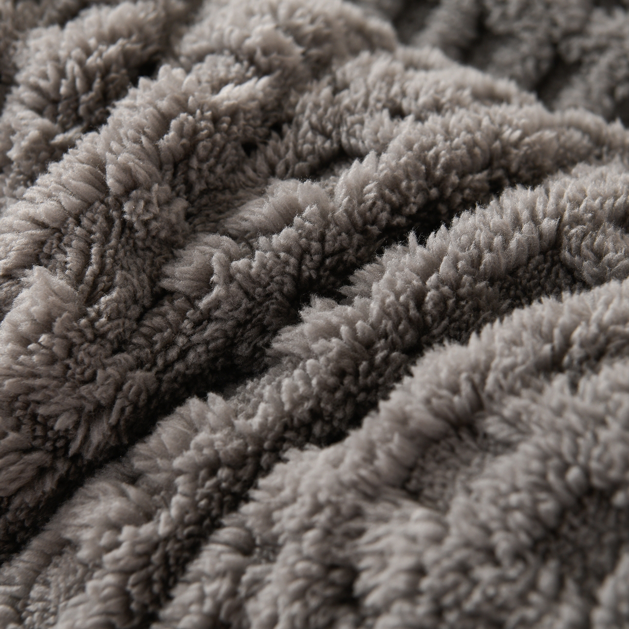 91家纺网 家纺一手货源 找家纺 小叮当家纺仓储工厂店 2025新款亲肤舒适方格绒系列床垫垫子-方格绒 方格绒-深灰