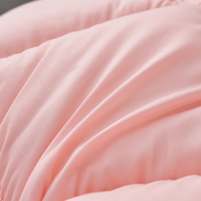 91家纺网 家纺一手货源 找家纺 小叮当家纺仓储工厂店 2025新款亲肤舒适A类母婴级全棉纯棉保暖被子被芯 羽粉