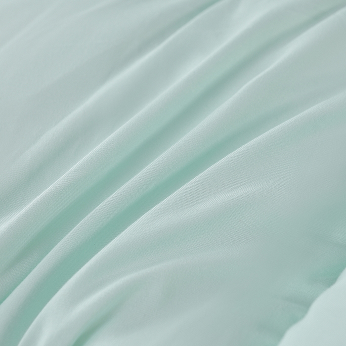 91家纺网 家纺一手货源 找家纺 小叮当家纺仓储工厂店 2025新款亲肤舒适A类母婴级全棉纯棉保暖被子被芯 羽兰灰