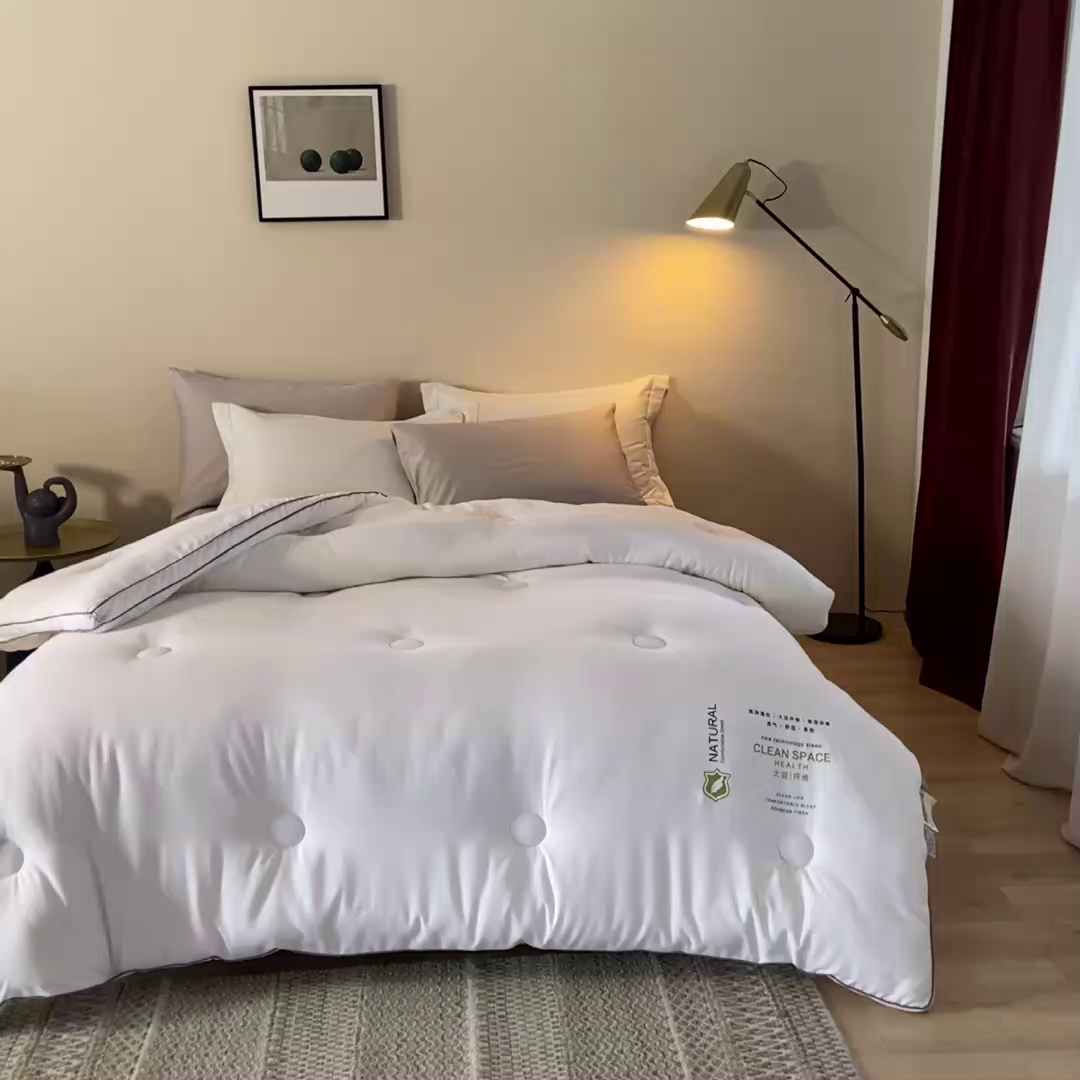 91家纺网 家纺一手货源 找家纺 （总）小叮当家纺仓储工厂店 2025新款亲肤舒适大豆纤维被被子被芯