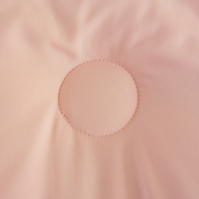 91家纺网 家纺一手货源 找家纺 小叮当家纺仓储工厂店 2025新款亲肤舒适大豆纤维被被子被芯 立体大豆被-粉色