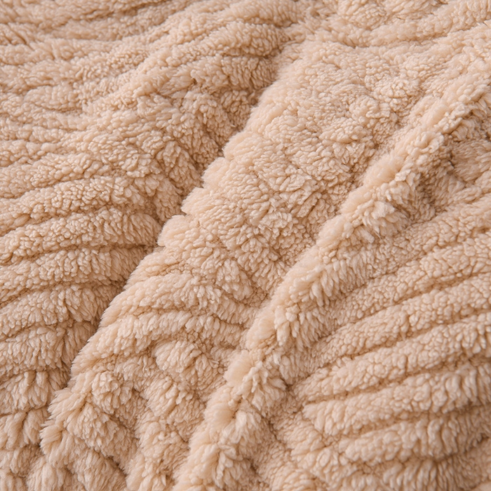 91家纺网 家纺一手货源 找家纺 小叮当家纺仓储工厂店 2025新款亲肤舒适提花双面绒冬被被子被芯-双面绒 双面绒卡其