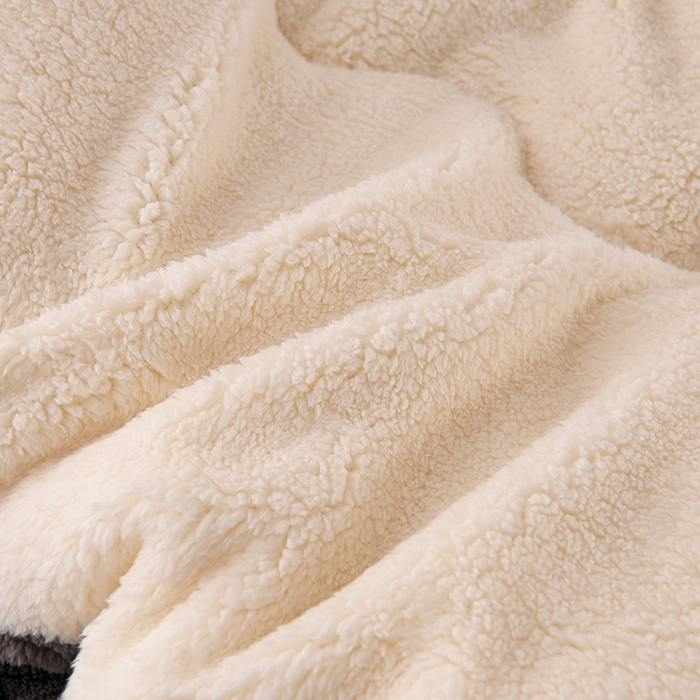 91家纺网 家纺一手货源 找家纺 小叮当家纺仓储工厂店 2025新款亲肤舒适提花双面绒冬被被子被芯-双面绒 双面绒深灰