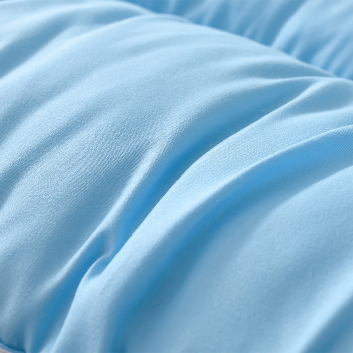 91家纺网 家纺一手货源 找家纺 小叮当家纺仓储工厂店 2025新款亲肤舒适纯色宝石床垫垫子床褥 宝石床垫-兰