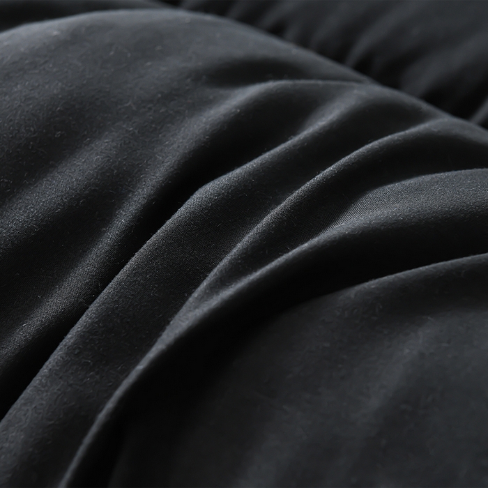 91家纺网 家纺一手货源 找家纺 小叮当家纺仓储工厂店 2025新款亲肤舒适纯色宝石床垫垫子床褥 宝石床垫-黑