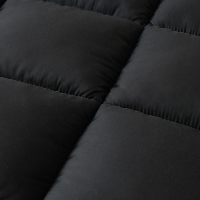 91家纺网 家纺一手货源 找家纺 小叮当家纺仓储工厂店 2025新款亲肤舒适黄边立体床垫床褥 黄边黑色