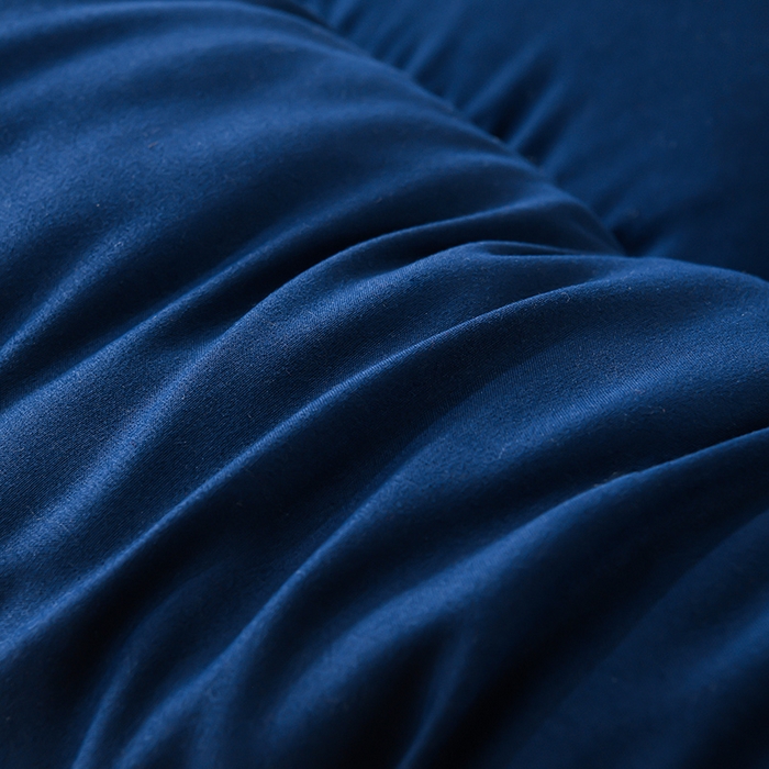 91家纺网 家纺一手货源 找家纺 小叮当家纺仓储工厂店 2025新款亲肤舒适黄边立体床垫床褥 黄边深蓝