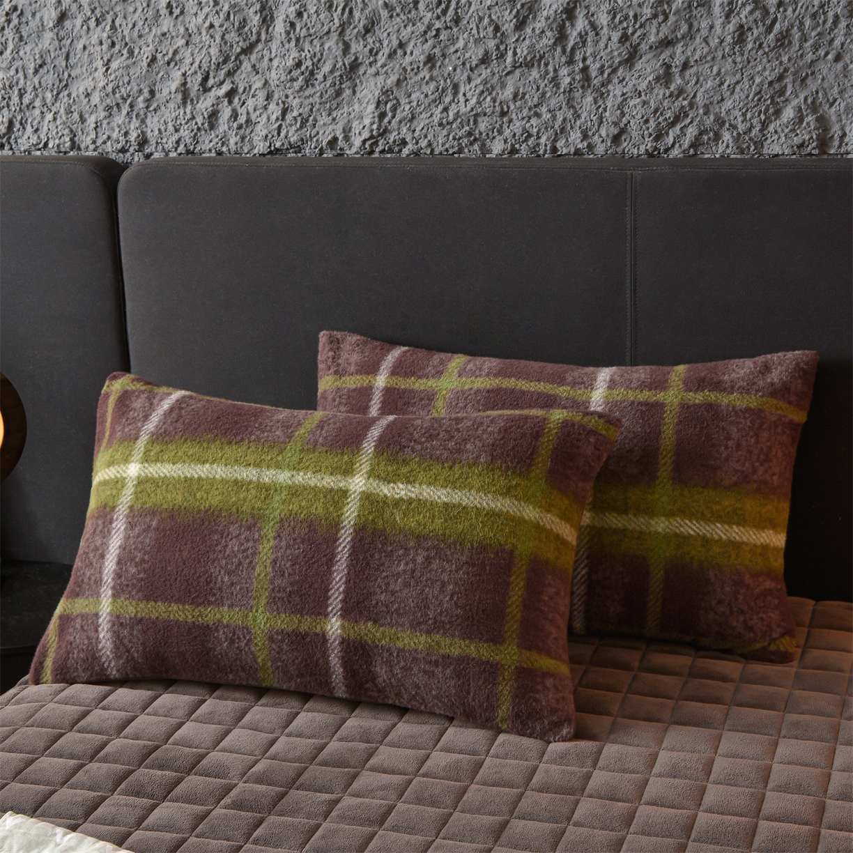 91家纺网 家纺一手货源 找家纺 金鹰 2025新款仿羊绒夹棉印花床笠四件套加厚牛奶绒四件套 宝丽-绿