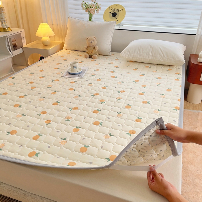 91家纺网 家纺一手货源 找家纺 （总）小叮当家纺仓储工厂店 2025新款薄垫针织系列床护垫床垫-针织