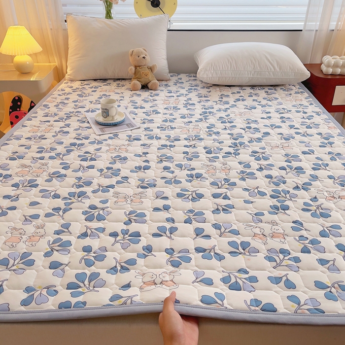 91家纺网 家纺一手货源 找家纺 （总）小叮当家纺仓储工厂店 2025新款薄垫针织系列床护垫床垫-针织