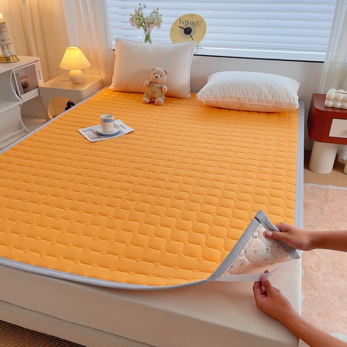 91家纺网 家纺一手货源 找家纺 （总）小叮当家纺仓储工厂店 2025新款薄垫针织系列床护垫床垫-针织