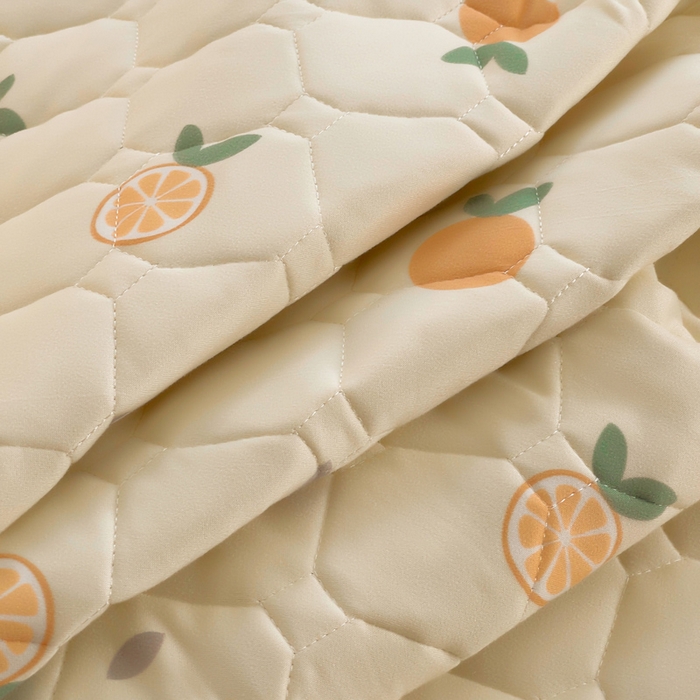 91家纺网 家纺一手货源 找家纺 小叮当家纺仓储工厂店 2025新款薄垫针织系列床护垫床垫-针织 针织桔子