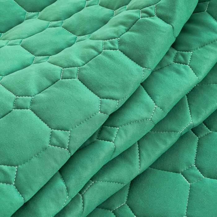 91家纺网 家纺一手货源 找家纺 小叮当家纺仓储工厂店 2025新款薄垫针织系列床护垫床垫-针织 针织苹果绿