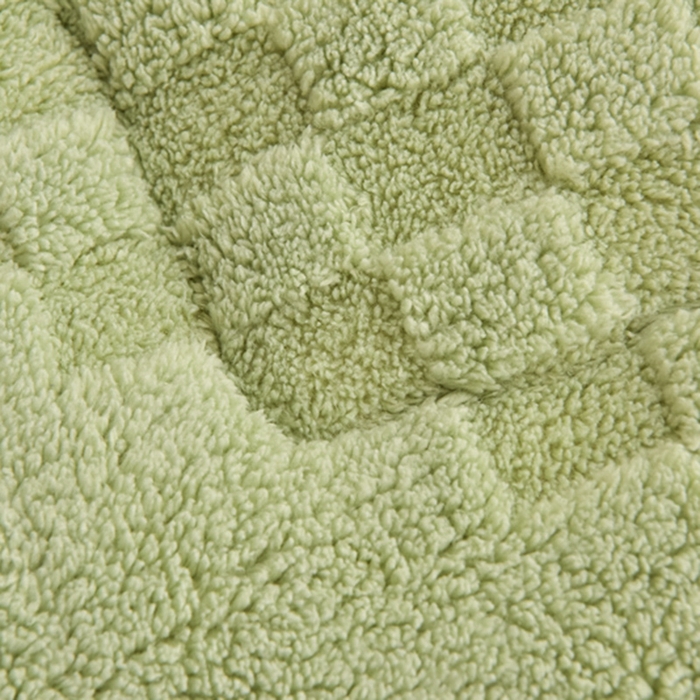 91家纺网 家纺一手货源 找家纺 小叮当家纺仓储工厂店 2025全新塔芙绒冬被加厚牛奶绒羊羔绒被子被芯 暖绒绿