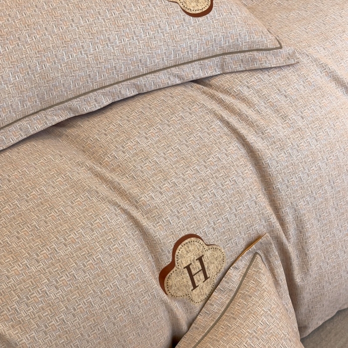 91家纺网 家纺一手货源 找家纺 雲归梦 2025新款纯棉加厚磨毛多规格磨毛四件套 唯尚咖