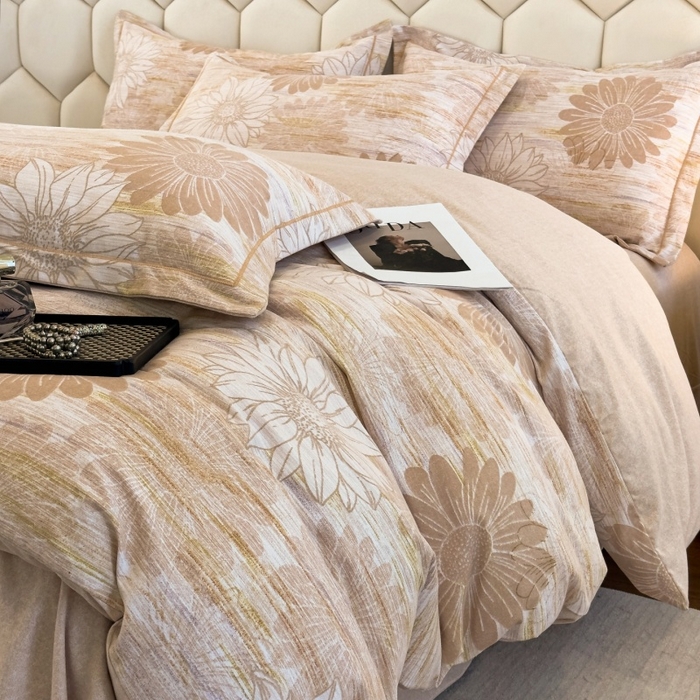 91家纺网 家纺一手货源 找家纺 雲归梦 2025新款纯棉加厚磨毛多规格磨毛四件套 一举夺魁