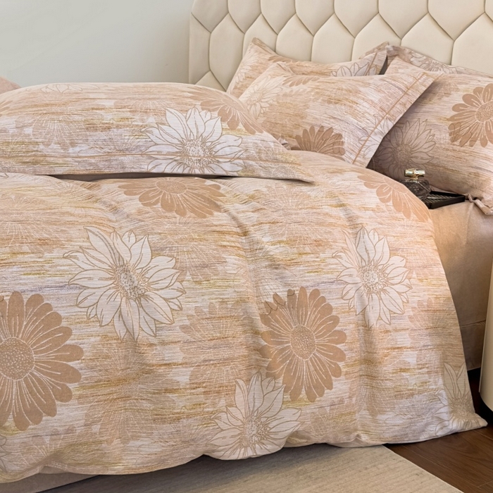 91家纺网 家纺一手货源 找家纺 雲归梦 2025新款纯棉加厚磨毛多规格磨毛四件套 一举夺魁