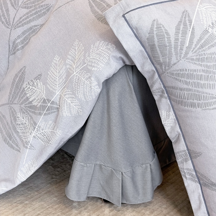 91家纺网 家纺一手货源 找家纺 雲归梦 2025新款纯棉加厚磨毛多规格磨毛四件套 云亭山野灰