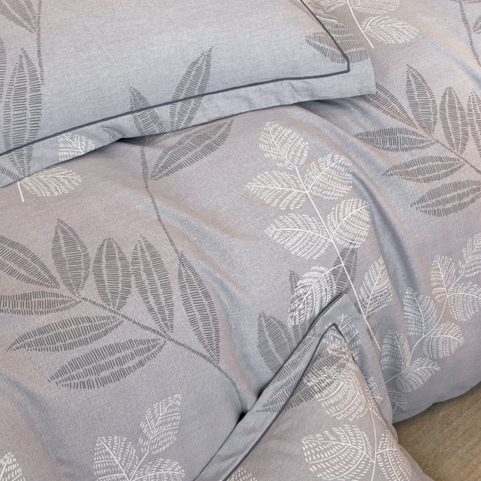 91家纺网 家纺一手货源 找家纺 雲归梦 2025新款纯棉加厚磨毛多规格磨毛四件套 云亭山野灰