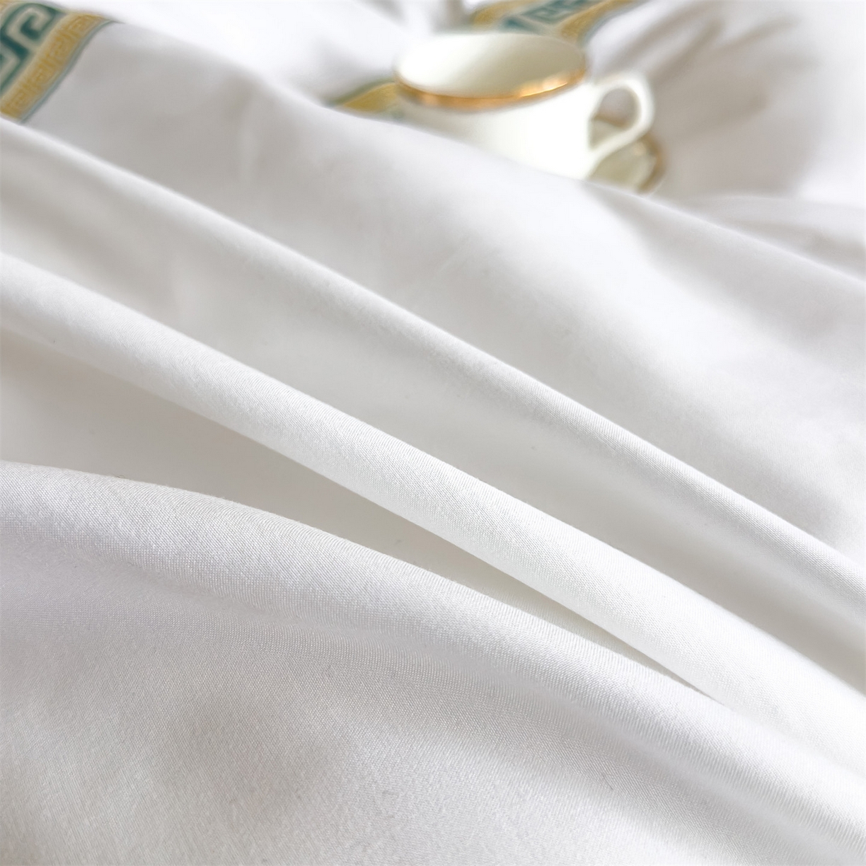 91家纺网 家纺一手货源 找家纺 （总）梦庭帛美 2025新款酒店布草宾馆刺绣磨毛四件套