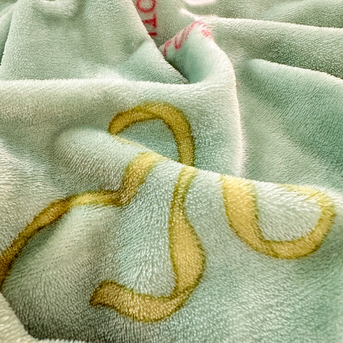 91家纺网 家纺一手货源 找家纺 优姿家纺 2025新款高克重牛奶绒印花单被套 幸运星语