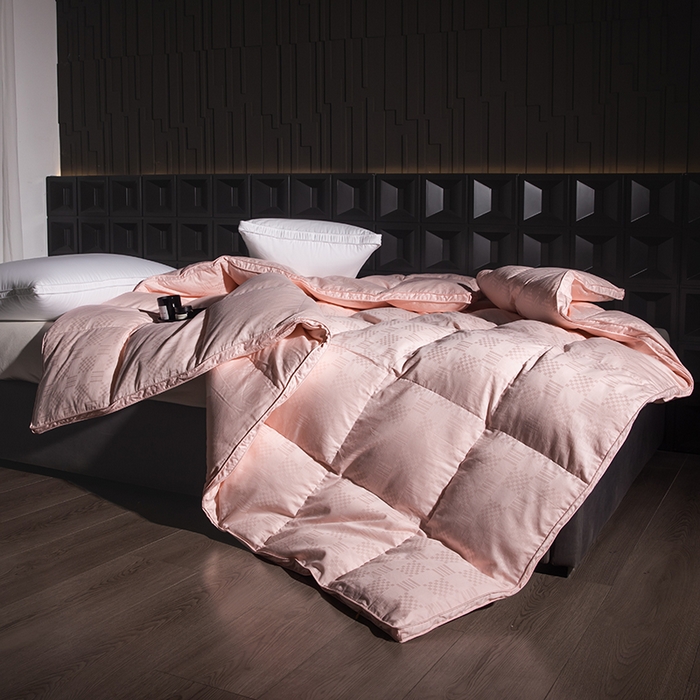 91家纺网 家纺一手货源 找家纺 （总）华盛羽绒被壳 2025新款双层全棉提花羽绒被壳华夫格