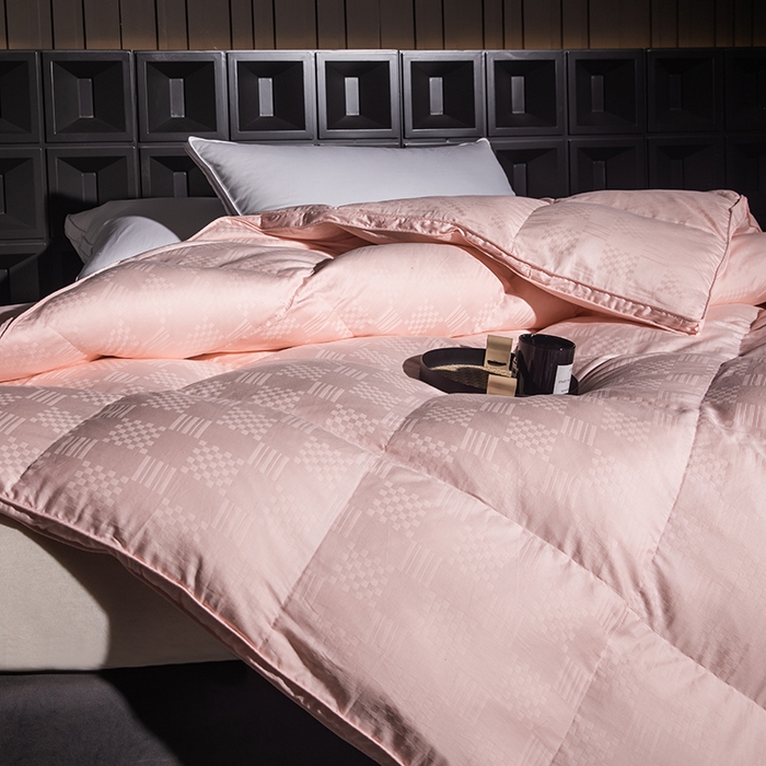 91家纺网 家纺一手货源 找家纺 （总）华盛羽绒被壳 2025新款双层全棉提花羽绒被壳华夫格