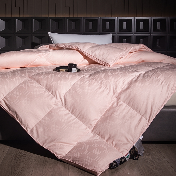 91家纺网 家纺一手货源 找家纺 （总）华盛羽绒被壳 2025新款双层全棉提花羽绒被壳华夫格