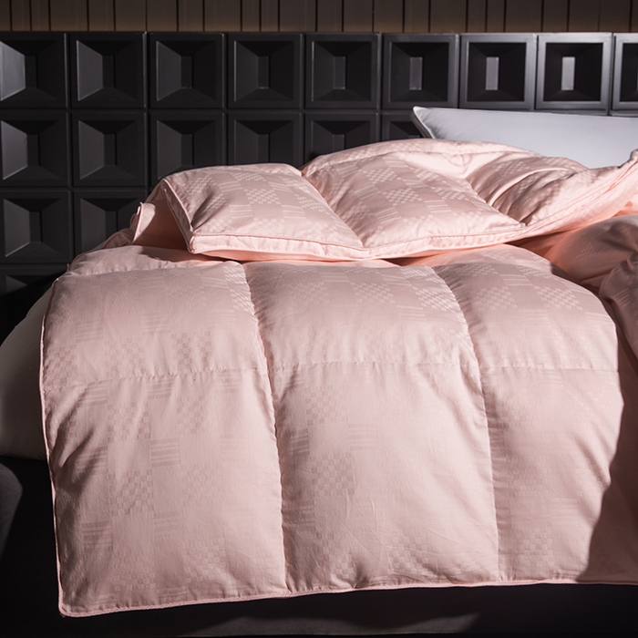 91家纺网 家纺一手货源 找家纺 （总）华盛羽绒被壳 2025新款双层全棉提花羽绒被壳华夫格