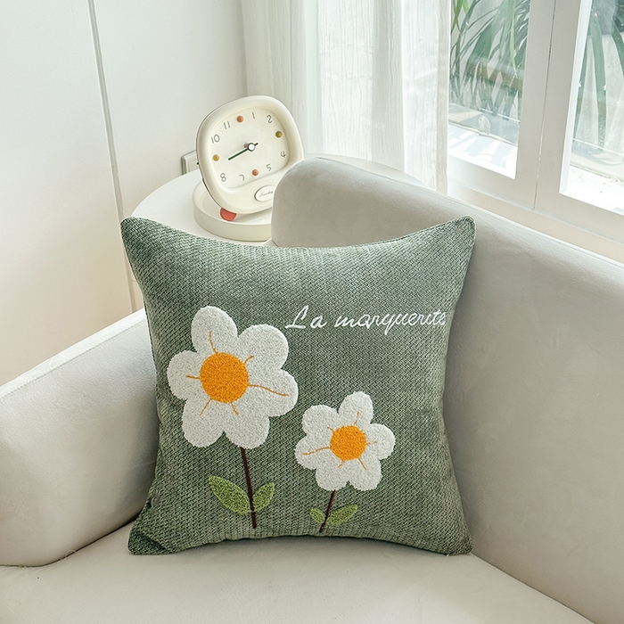 91家纺网 家纺一手货源 找家纺 （总）新奇异 2025新款毛巾绣抱枕