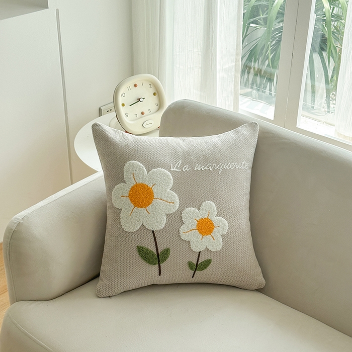 91家纺网 家纺一手货源 找家纺 （总）新奇异 2025新款毛巾绣抱枕