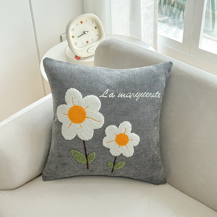 91家纺网 家纺一手货源 找家纺 （总）新奇异 2025新款毛巾绣抱枕