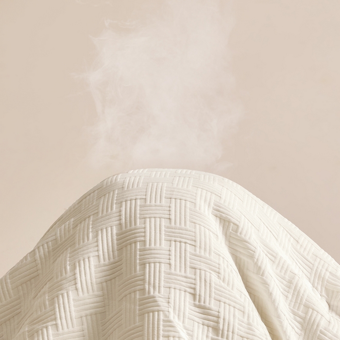 91家纺网 家纺一手货源 找家纺 （总）小叮当家纺仓储工厂店 2025新款A类华夫格针织提花大豆冬被被子被芯