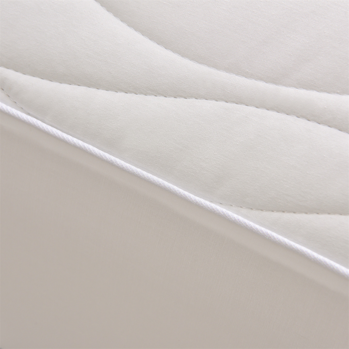 91家纺网 家纺一手货源 找家纺 （总）金鹰 2025新款全棉50S抗菌防螨夹棉防水床笠席梦思保护套床垫套