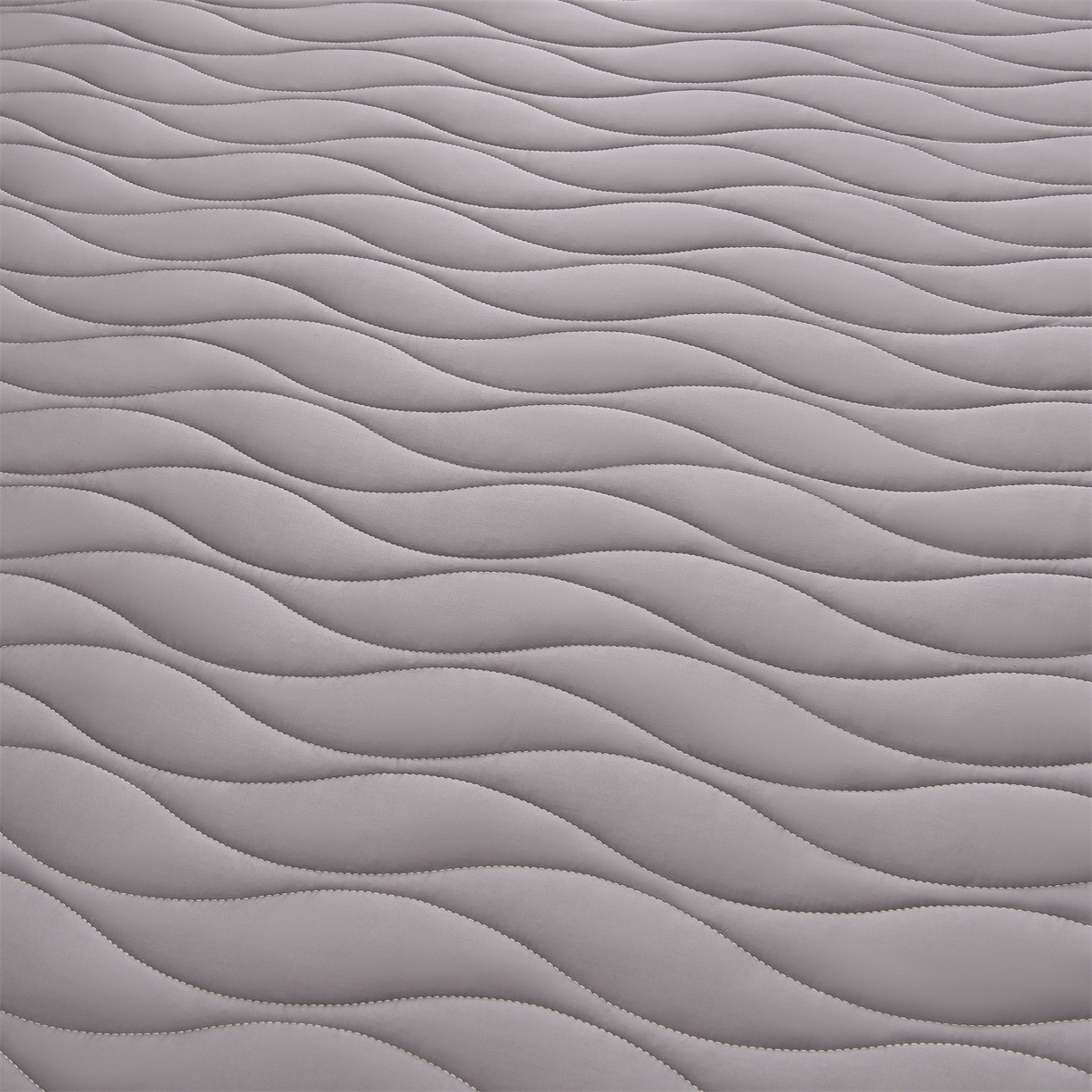 91家纺网 家纺一手货源 找家纺 金鹰 2025新款全棉50S抗菌防螨夹棉防水床笠席梦思保护套床垫套 波浪纹-深色