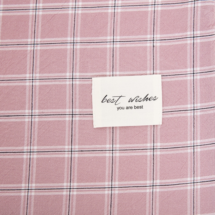 91家纺网 家纺一手货源 找家纺 大黄蜂家居家纺 2025新款纯棉水洗棉乳胶枕套 布丁粉